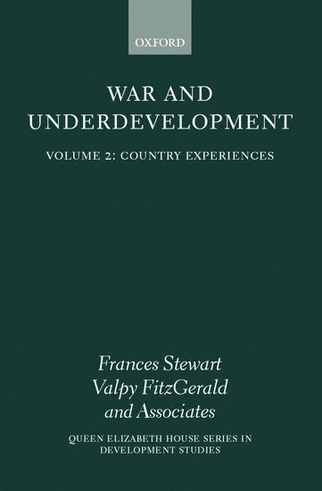 bokomslag War and Underdevelopment: Volume 2: Country Experiences