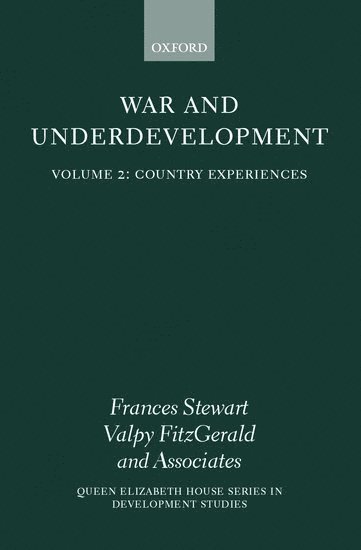 bokomslag War and Underdevelopment: Volume 2: Country Experiences