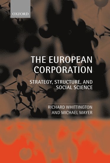 bokomslag The European Corporation