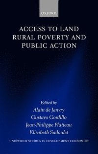 bokomslag Access to Land, Rural Poverty, and Public Action