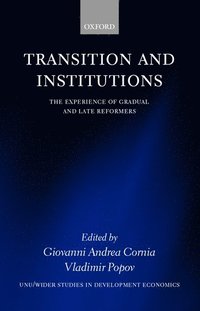 bokomslag Transition and Institutions