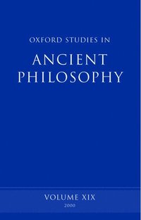 bokomslag Oxford Studies in Ancient Philosophy