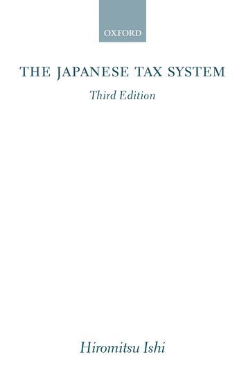 bokomslag The Japanese Tax System