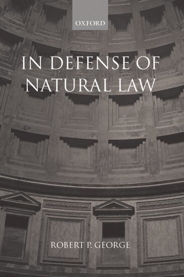 Robert George - In Defense of Natural Law, Häftad