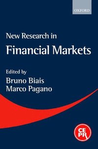bokomslag New Research in Financial Markets