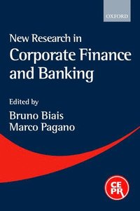 bokomslag New Research in Corporate Finance and Banking