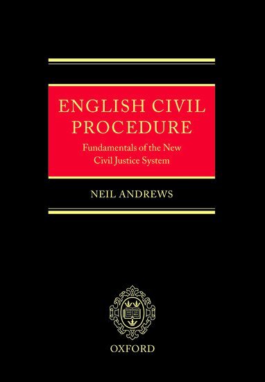 Neil Andrews - English Civil Procedure, Inbunden