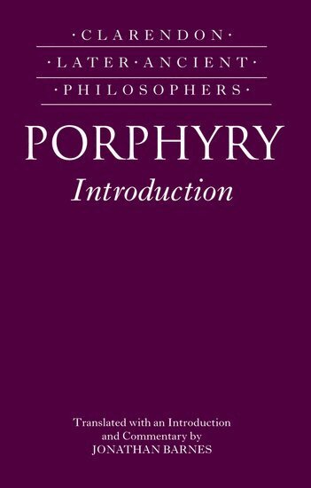 Porphyry, Dan Pollack, Jonathan Barnes - Porphyry's Introduction, Inbunden
