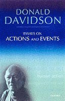 Essays on Actions and Events 1