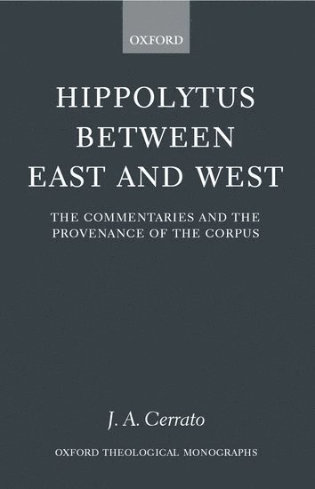 bokomslag Hippolytus between East and West