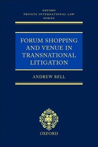 bokomslag Forum Shopping and Venue in Transnational Litigation