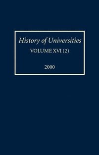 bokomslag History of Universities