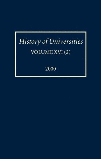 bokomslag History of Universities