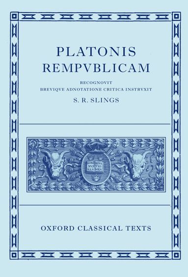 S. R. Slings, S. R. Slings - Plato Respublica, Inbunden