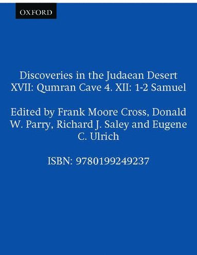 bokomslag Discoveries in the Judaean Desert XVII: Qumran Cave 4. XII