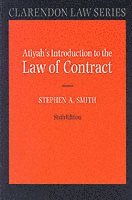 bokomslag Atiyah's Introduction to the Law of Contract