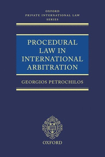 bokomslag Procedural Law in International Arbitration