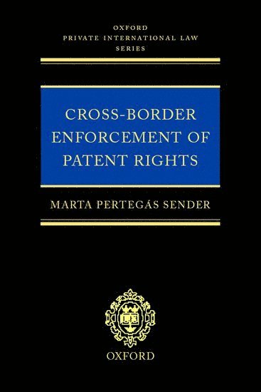 bokomslag Cross-border Enforcement of Patent Rights