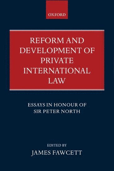 bokomslag Reform and Development of Private International Law