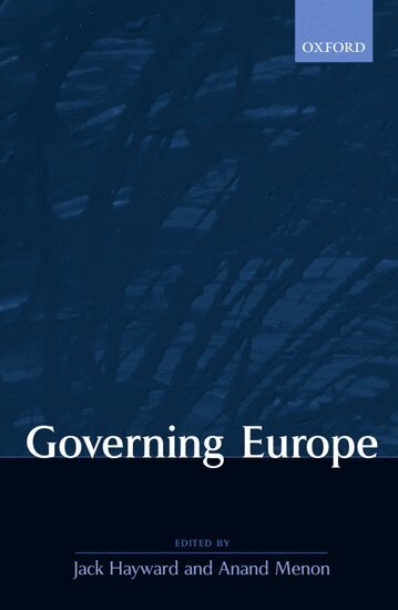 Jack Hayward, Anand Menon - Governing Europe, Häftad