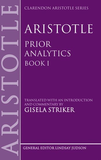 Aristotle's Prior Analytics book I 1