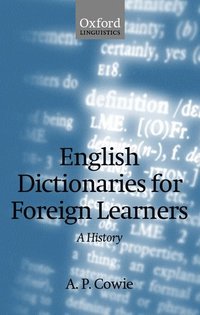 bokomslag English Dictionaries for Foreign Learners