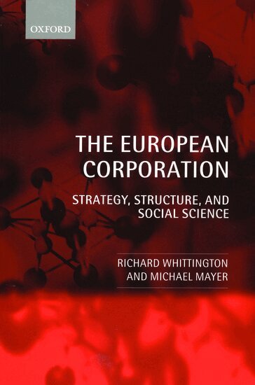 Richard Whittington, Michael Mayer - The European Corporation, Häftad