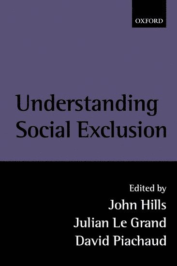 bokomslag Understanding Social Exclusion