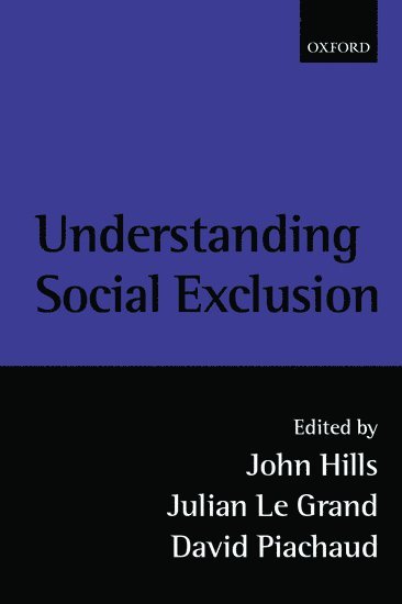 bokomslag Understanding Social Exclusion
