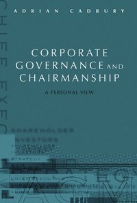 bokomslag Corporate Governance and Chairmanship