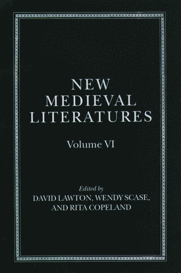 New Medieval Literatures 1