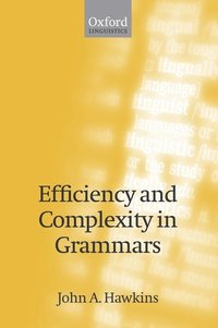 bokomslag Efficiency and Complexity in Grammars