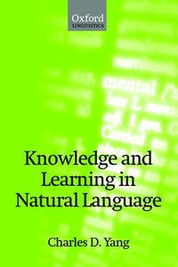 bokomslag Knowledge and Learning in Natural Language