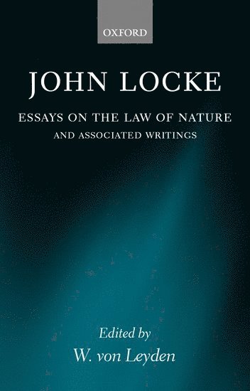 John Locke: Essays on the Law of Nature 1