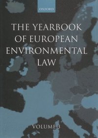 bokomslag Yearbook of European Environmental Law