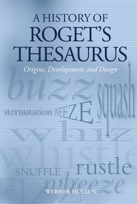 bokomslag A History of Roget's Thesaurus