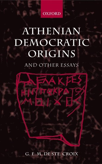 bokomslag Athenian Democratic Origins