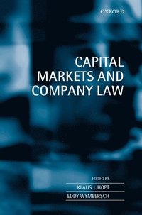 bokomslag Capital Markets and Company Law