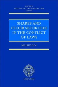 bokomslag Shares and Other Securities in the Conflict of Laws