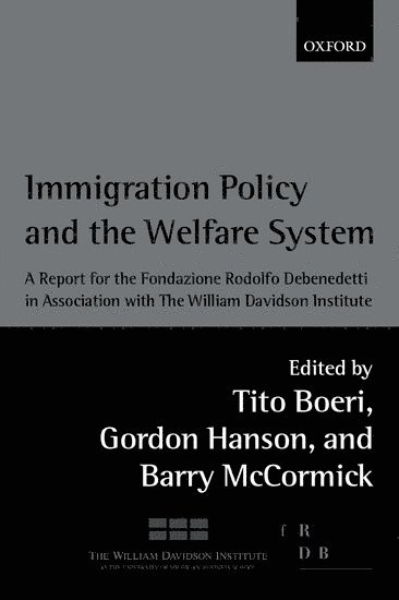 bokomslag Immigration Policy and the Welfare System