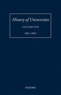 bokomslag History of Universities