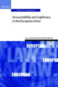 bokomslag Accountability and Legitimacy in the European Union