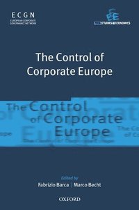 bokomslag Control of Corporate Europe