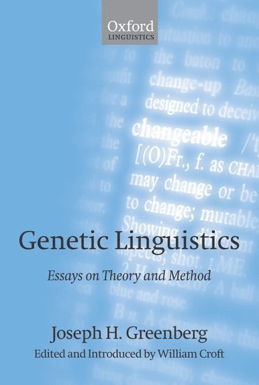 Genetic Linguistics 1