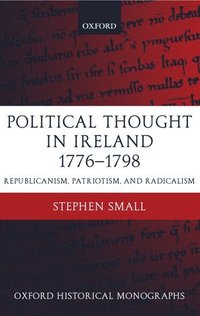 bokomslag Political Thought in Ireland 1776-1798
