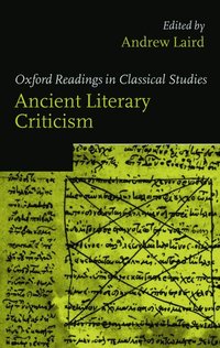 bokomslag Ancient Literary Criticism