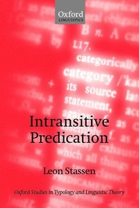 bokomslag Intransitive Predication