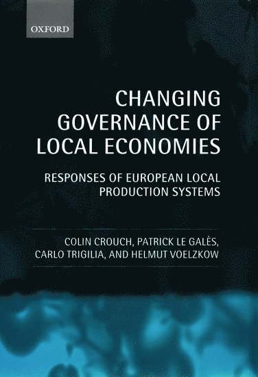 Changing Governance of Local Economies 1