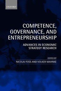 bokomslag Competence, Governance, and Entrepreneurship