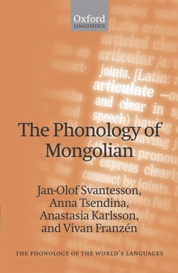 The Phonology of Mongolian 1